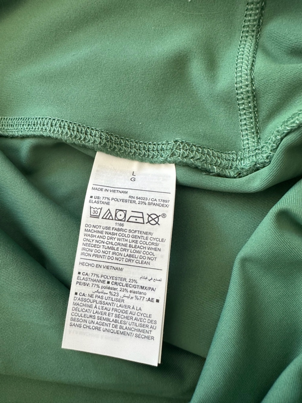 Old Navy High-Rise Bike Shorts (2 pair) size large - Picture 6 of 15